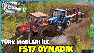 FARMING SIMULATOR 17 OYNADIK🔸️TÜRK MODLARI KURDUK 🔸️MAZİDEN FS