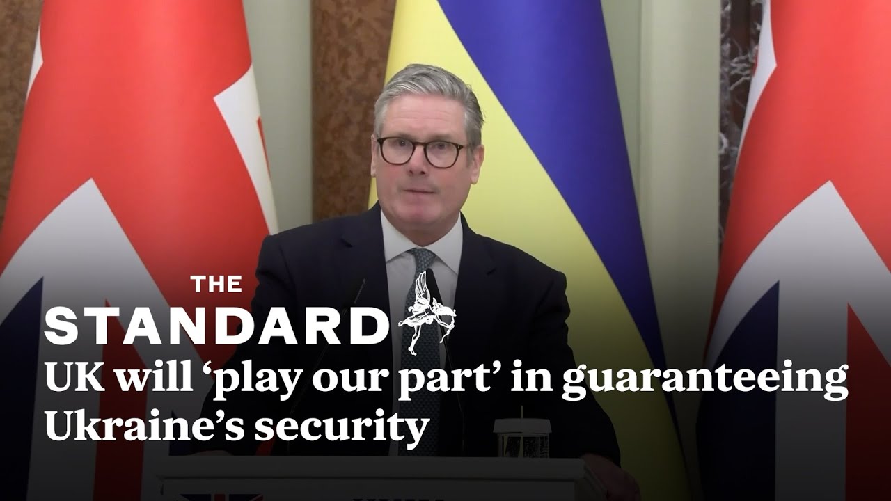 Ukraine war: Starmer says UK prepared to play a role in guaranteeing Ukrainian security