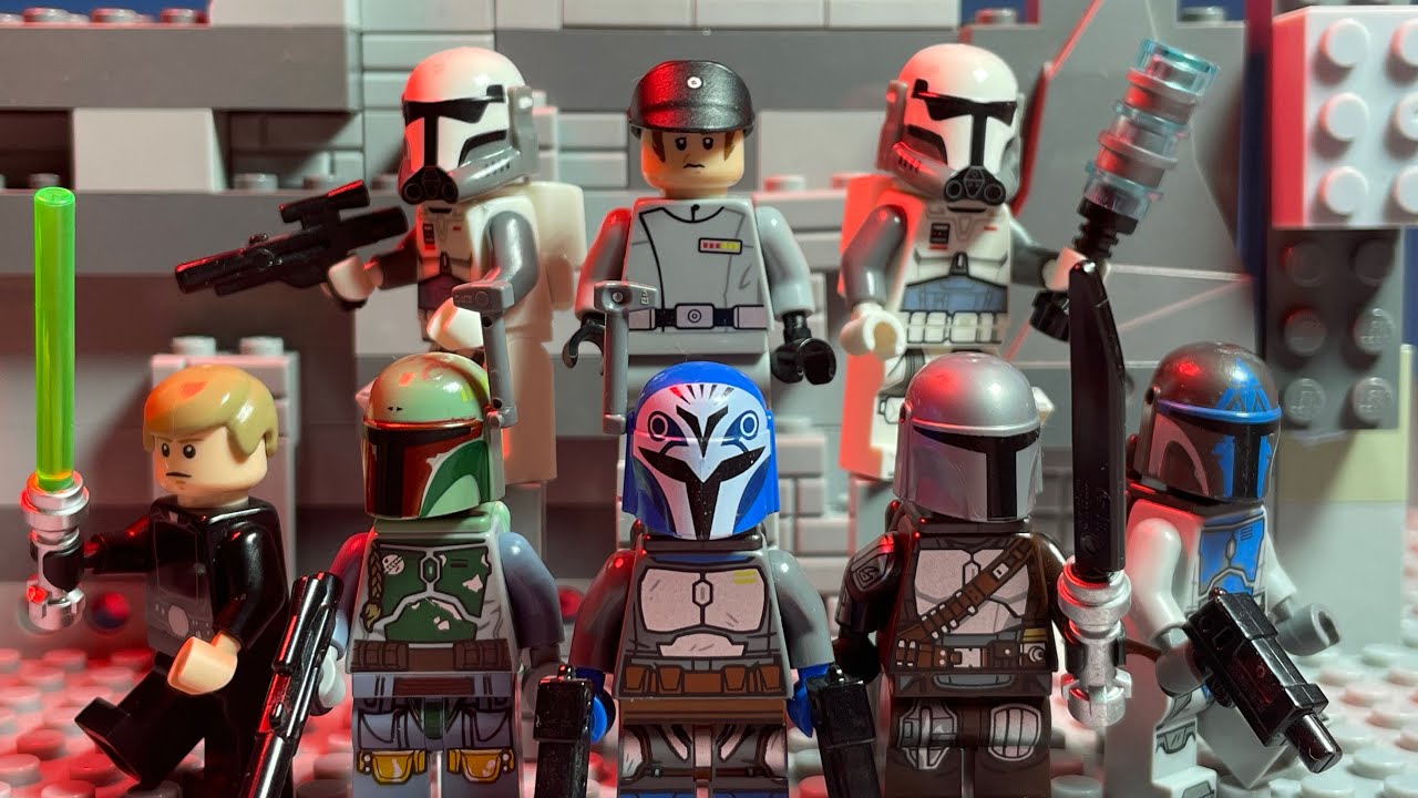 Mandalorians: HUNTED - (Full Movie) - (LEGO Star Wars Stop Motion)