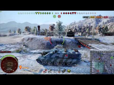 Foch 50 B (155/6shots) 5K 5Kills spaming APCR with Nitro-Franz WoT Console PS4