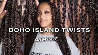 HOW TO: BOHO ISLAND TWISTS TUTORIAL | BEGINNER FRIENDLY