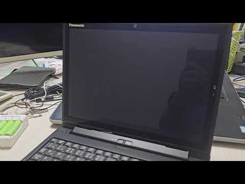 Panasonic CF XZ6 with linux Zorin Os 17