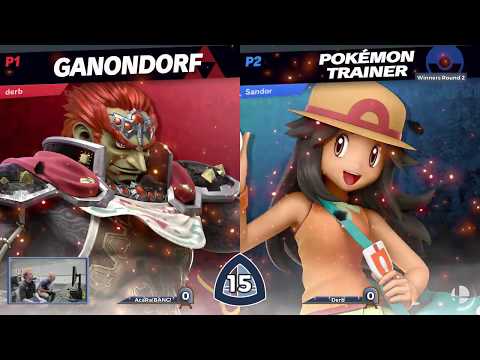 Helluva Weekly #15 - Derb (Ganondorf) Vs. AcaRa|BANG! (Pokémon Trainer, Falco) - WR1