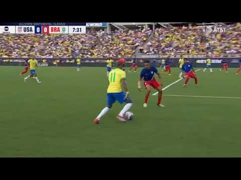 Bra vs Usa Match Highlight |1-1| #brazil #brasil #usa #vs #brazil #football #highlights #soccer