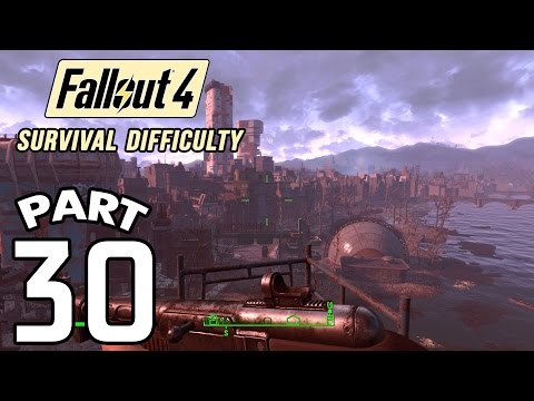 Fallout 4 Survival Difficulty SNIPER Walkthrough - Part 30 1080p 60FPS