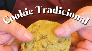 Cookie tradicional de baunilha com manteiga noisette | CANSEI DE SER CHEF