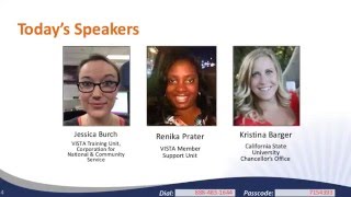 Supervisors & VISTAs Planning Together for Life After VISTA