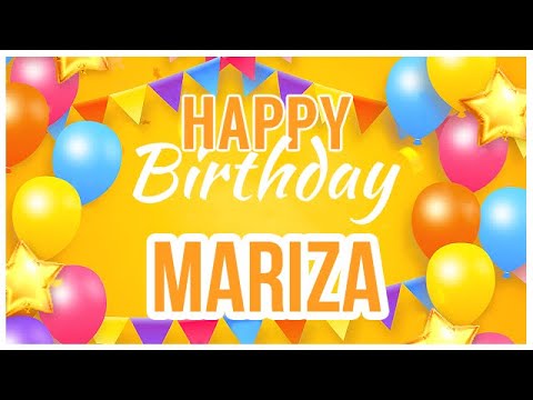 🎂 Happy Birthday Mariza! 🎉 It's Your Special Day 🥳