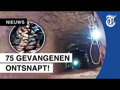Kijkje in beruchte vluchttunnel gevangenis