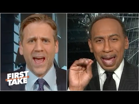 在老鷹隊輸球后，斯蒂芬-A.痛罵巨人隊球迷麥克斯-凱勒曼｜第一時間報道 ('Wah, wah, wah!' - Stephen A. shuts down Giants fan Max Kellerman after Eagles' loss | First Take)