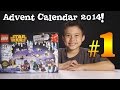 2014 LEGO STAR WARS Advent Calendar DAY 1 ...