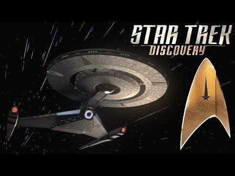 USS Discovery At Warp (Trekyards Animations) (1080HD)