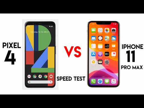 IPhone 11 Promax vs Google Pixel 4 Speed Test