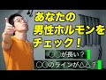 【筋トレ】うわっ…、私のテストステロン、低すぎ…? あなたの男性ホルモンをチェックだ!