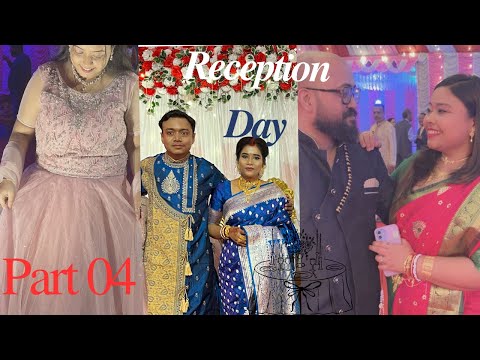 Bengali Reception ❤️ Final Vlog | সাজগোজ & Celebration| Part 04 #lifewithmojo #kolkatavlogger