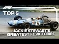 Top 5 | Jackie Stewart's Greatest F1 Victories