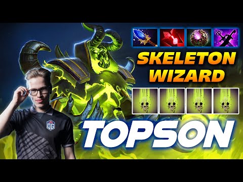 Topson Pugna - Skeleton Wizard - Dota 2 Pro Gameplay [Watch & Learn]
