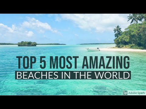 TOP 5 - BEACHES IN THE WORLD - TRIP PLANNER - #POSITIVETHINKING