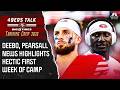 Deebo debuts, Pearsall gets bad news to cap 49ers' hectic first week of camp | NBC Sports Bay Area