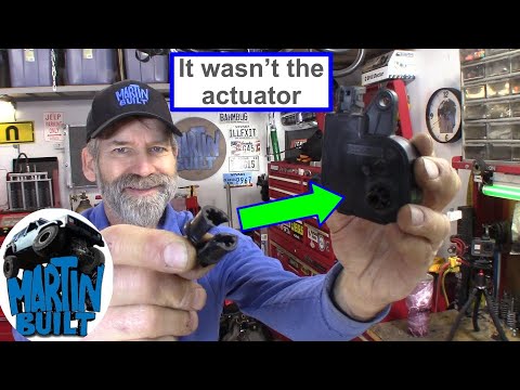How to Replace Dodge Dakota and Durango Blend Door Actuator