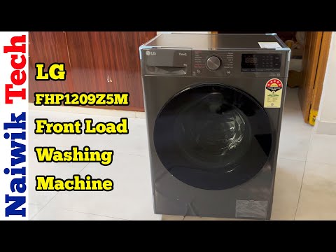 Thumbnail for LG FHP1209Z5M 9 kg Front Load 5-star washing machine | Unboxing