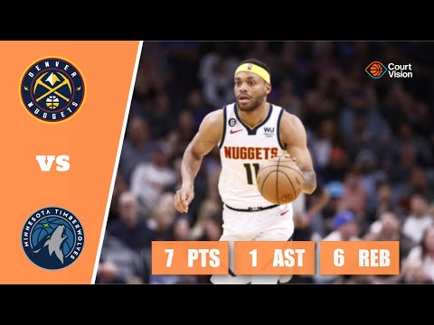 Bruce Brown - 7 Points, 1 Assist, 6 Rebounds vs Timberwolves - 2025-26 Regular Season