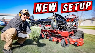 Toro Multiforce w/ Dethatcher Setup First Look! (Pretty Dope)