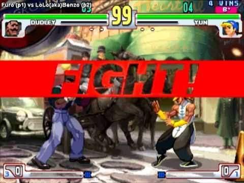 Street Fighter III: 3rd Strike Furo (Dudley) vs LoLo(aka)Benzo (Yun)
