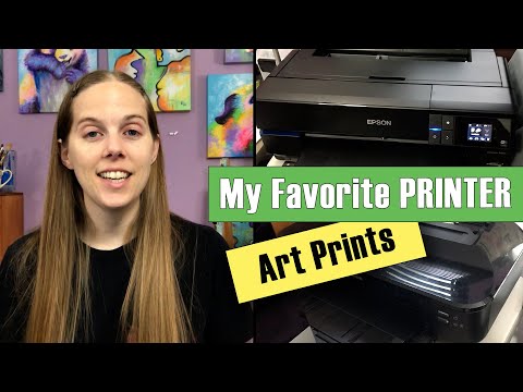 Best Printer for Fine Art Prints- Epson SureColor, Canon Pixma, Print on Demand - Review for Artists
