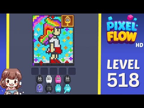Guia do Pixel Flow Nível 518