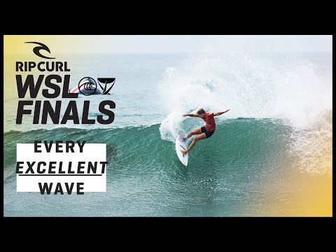 Every Excellent Wave From The 2022 Rip Curl WSL Finals