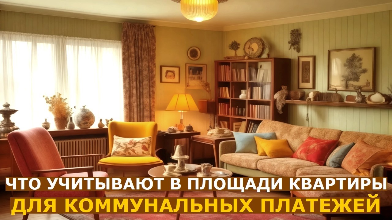 Что на самом деле учитывается в площади квартиры для коммунальных платежей: 