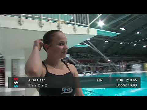 Girls A 3m final - Eindhoven Diving Cup 2024