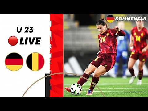 LIVE 🔴 Deutschland vs Belgien | U 23 Frauen-Nationalmannschaft Länderspiel