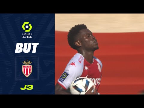 But Benoît BADIASHILE (41' - ASM) AS MONACO - RC LENS (1-4) 22/23