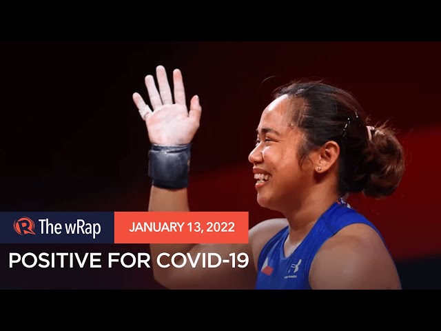 Hidilyn Diaz tests positive for COVID-19