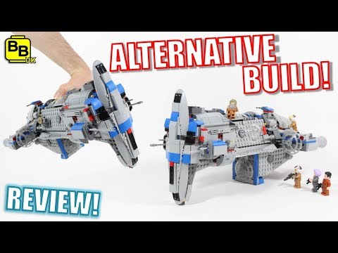 LEGO STAR WARS 75188 ALTERNATIVE BUILD HAMMERHEAD CORVETTE! Video