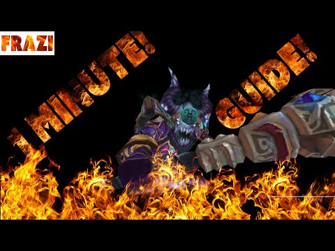 WOW! - 1 MIN GUIDE TO FIRE MAGE PVP! 6.2.4!WOD!