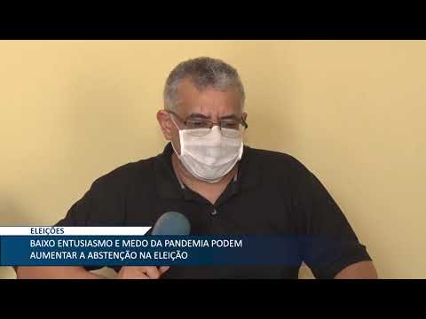 Baixo entusiasmo e medo da pandemia podem aumentar abstenções eleitorais 02 11 2020