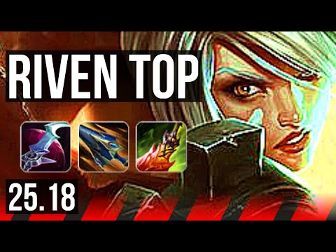 RIVEN vs YASUO (TOP) | EUW Master | 25.18
