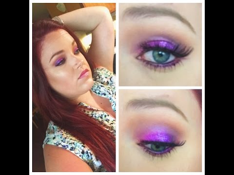 Purple Fantasy | makeup tutorial | Amanda Schneider