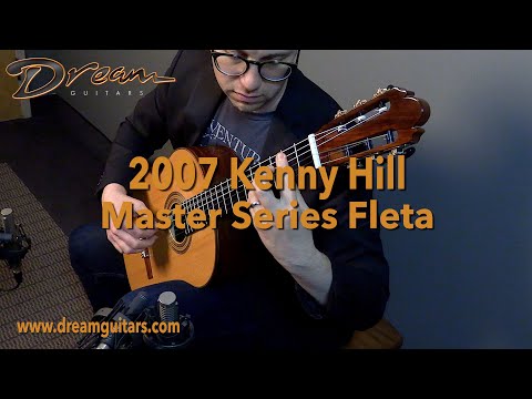 2007 Kenny Hill Master Series Fleta, Brazilian Rosewood/Spruce image 17