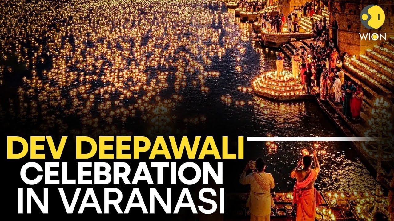LIVE: Varanasi Illuminates With Thousands Of Diya & Fireworks On 'Dev Deepawali' | WION