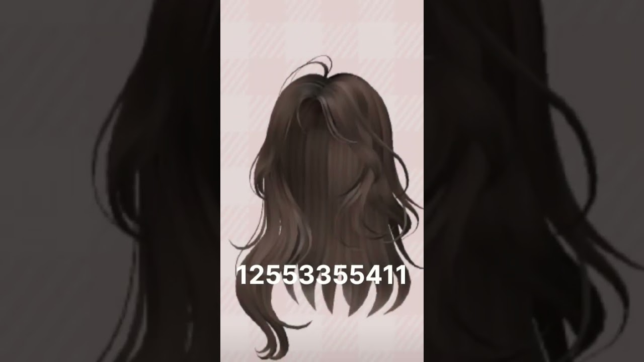 Hair Codes For Girls 💖 #roblox #robloxedit