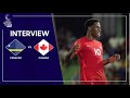 Concacaf Nations League 2023 Jonathan David, Canada | Interview