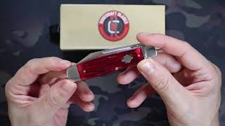 RoseCraft Blades Barren Fork Jack | Red Jigged Bone | RCT031-RJB