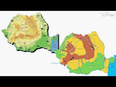 Relieful – caracteristici generale. Geografia României - Manual pentru clasa a VIII-a 2025