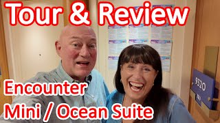 Encounter Ocean Suite / Mini Suite Cabin Tour and Review - Carnival / Pacific Encounter Cruise Ship
