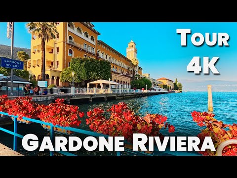 GARDONE RIVIERA - Complete Tour 4K - Lake Garda, Italy