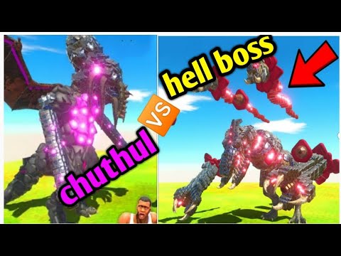 Epic Showdown: Chuthul vs. Hell Boss in Animal Revolt Battle!